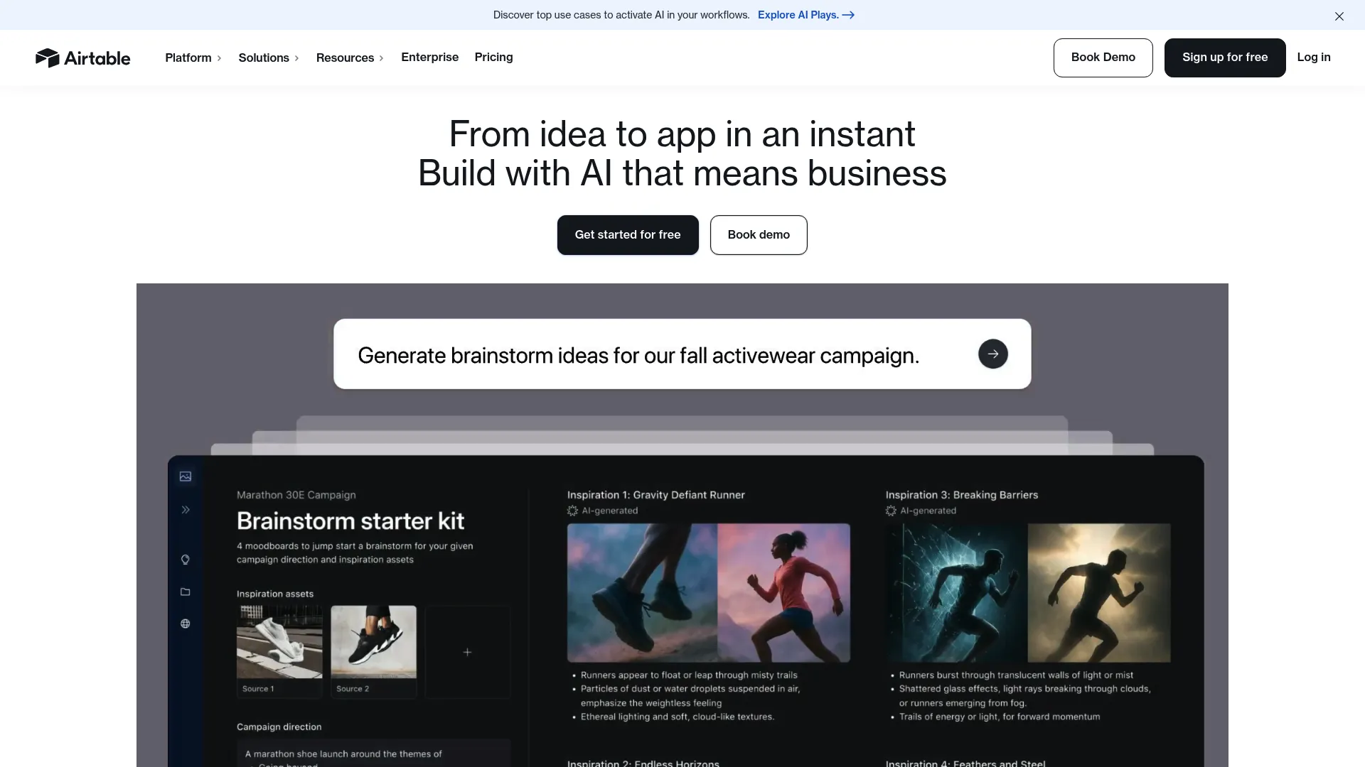 Airtable database views