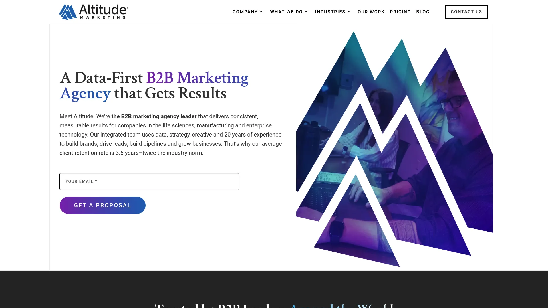 Screenshot of altitudemarketing.com