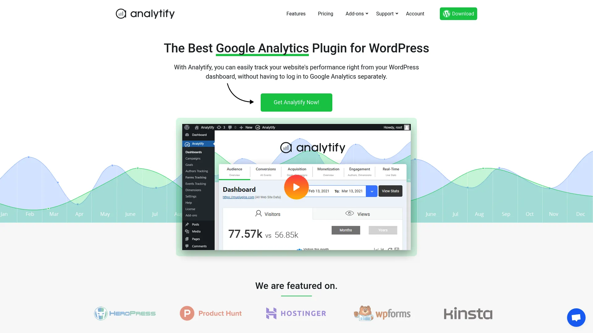 Analytify WordPress Analytics Plugin
