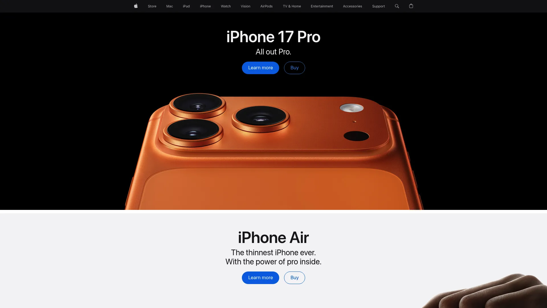 iPhone device showcasing Apple's premium smartphone design