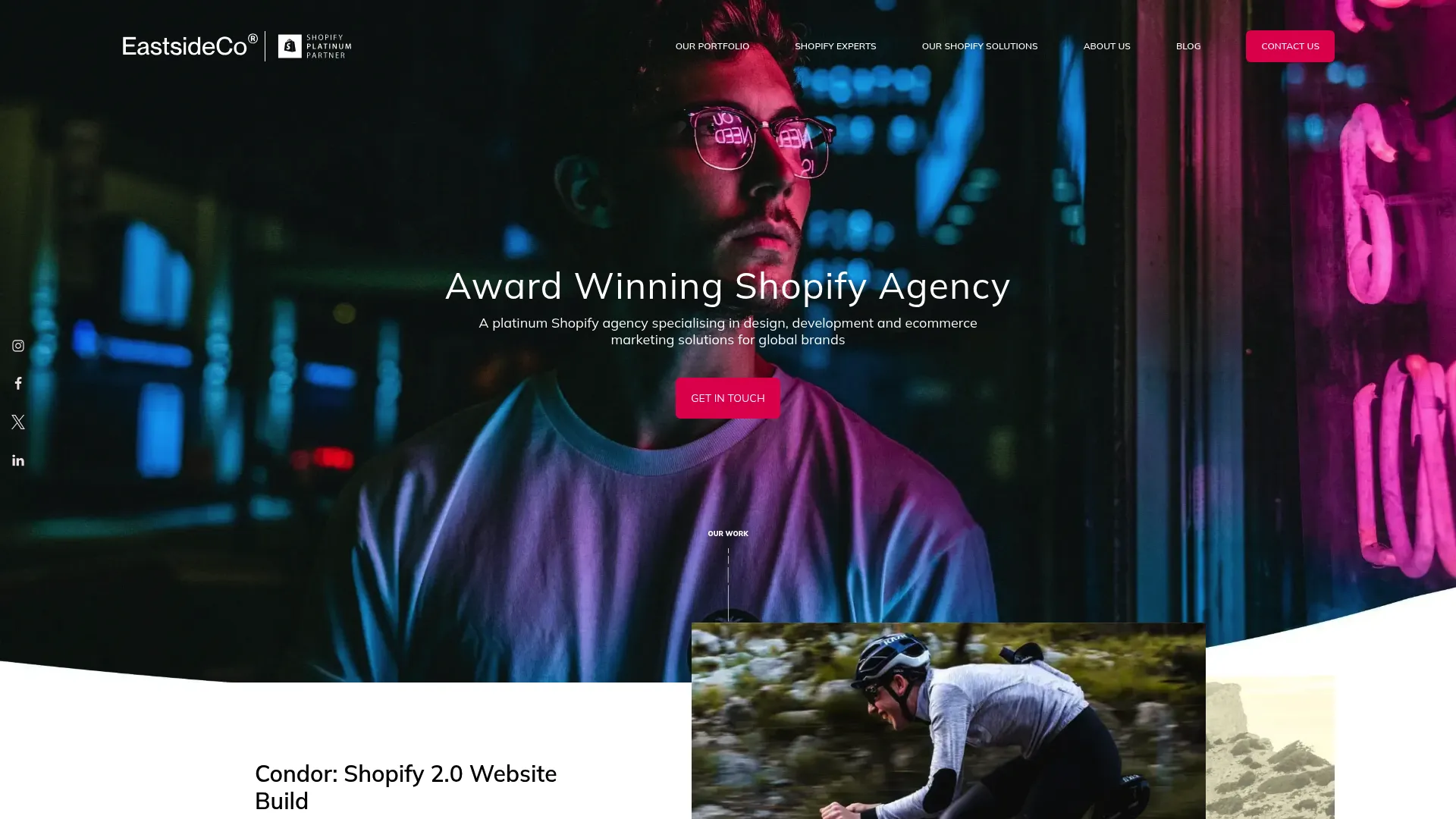 Screenshot of eastsideco.com