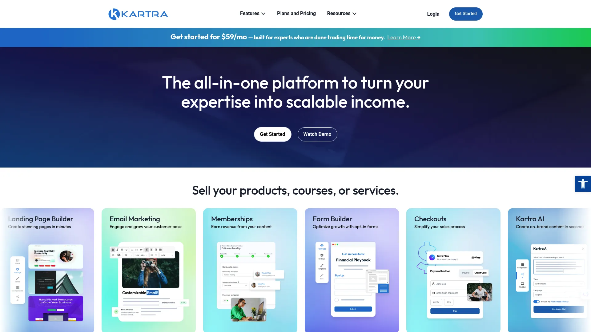 Kartra unlimited funnel dashboard