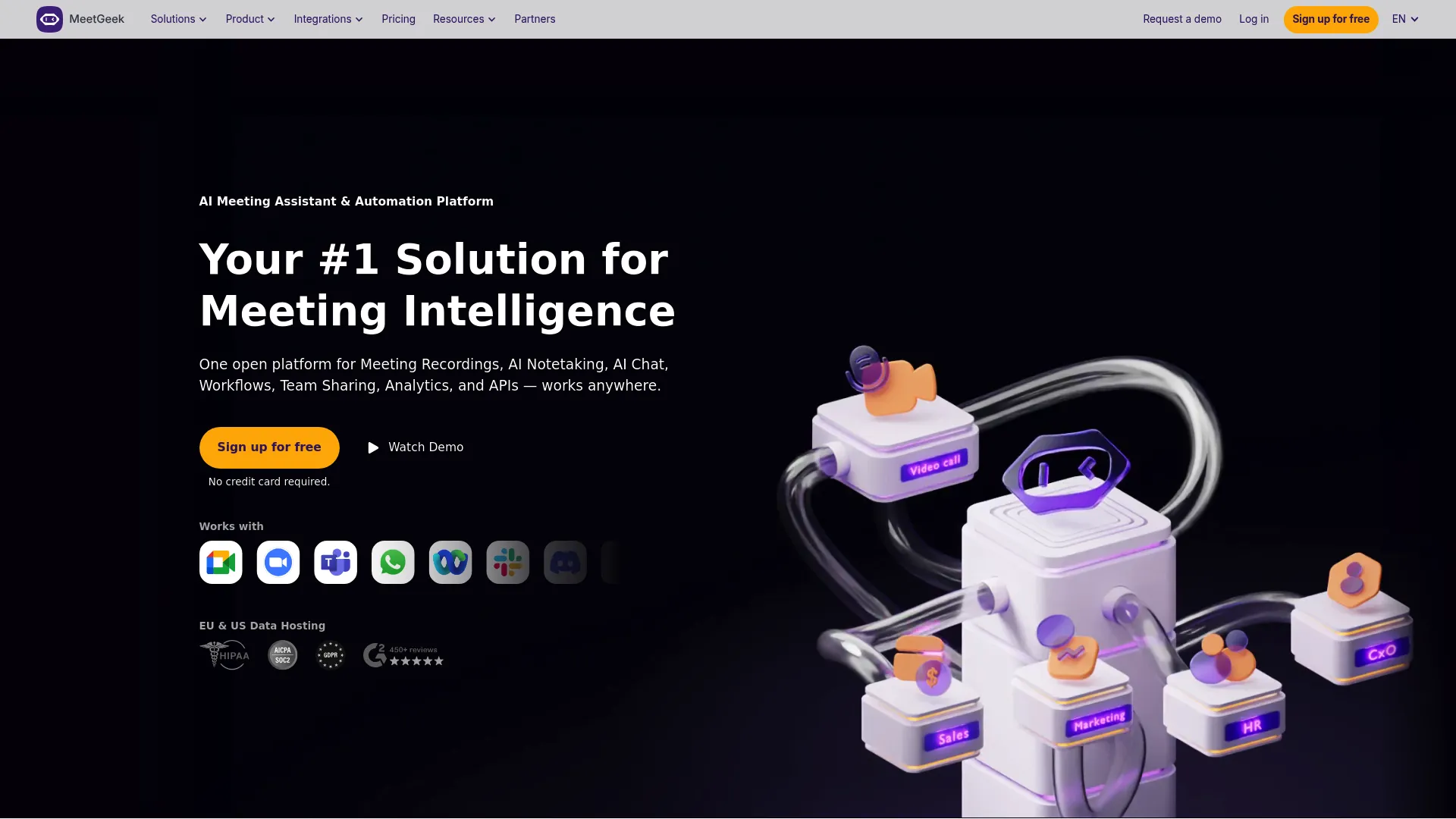 MeetGeek.ai analytics dashboard