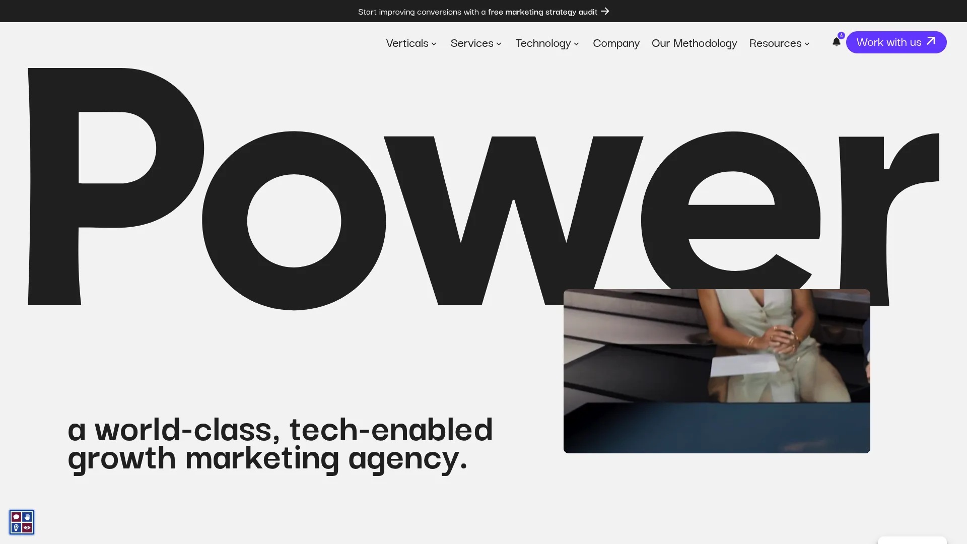 screenshot of powerdigitalmarketing.com