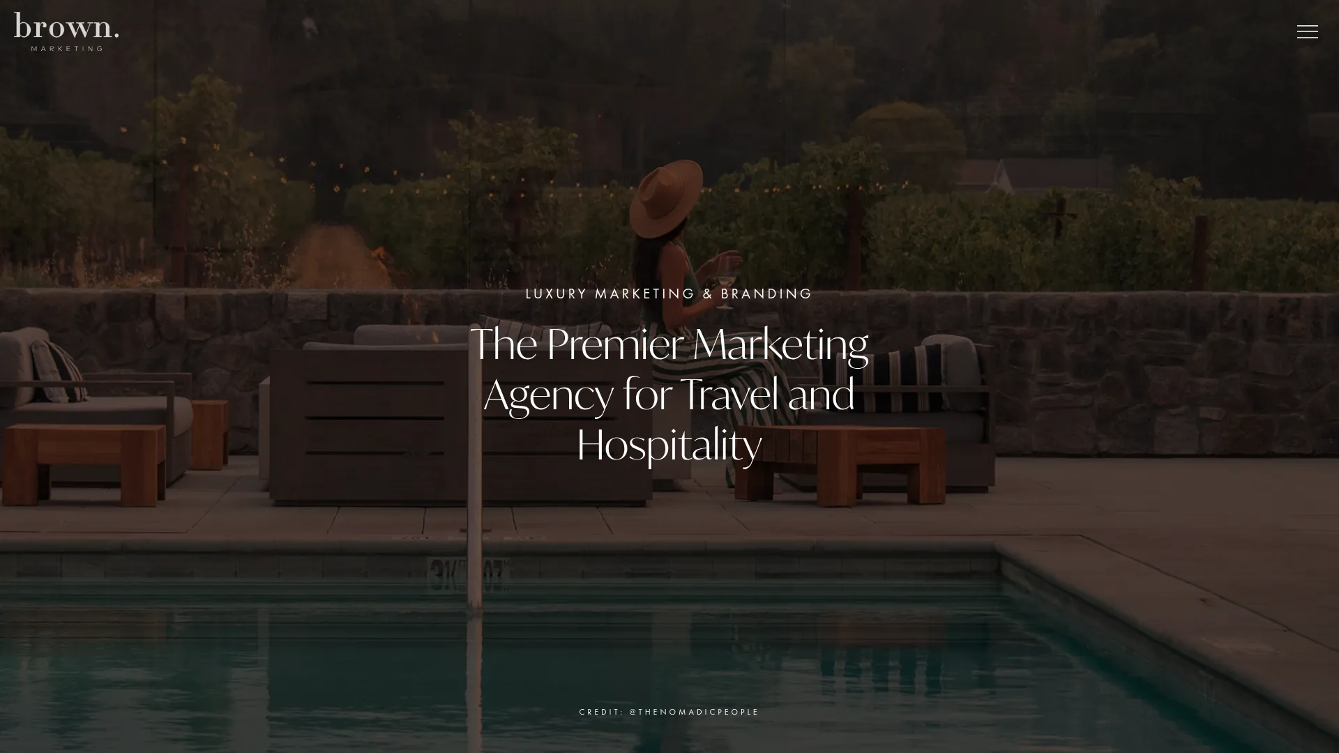 screenshot of brown-marketing.com