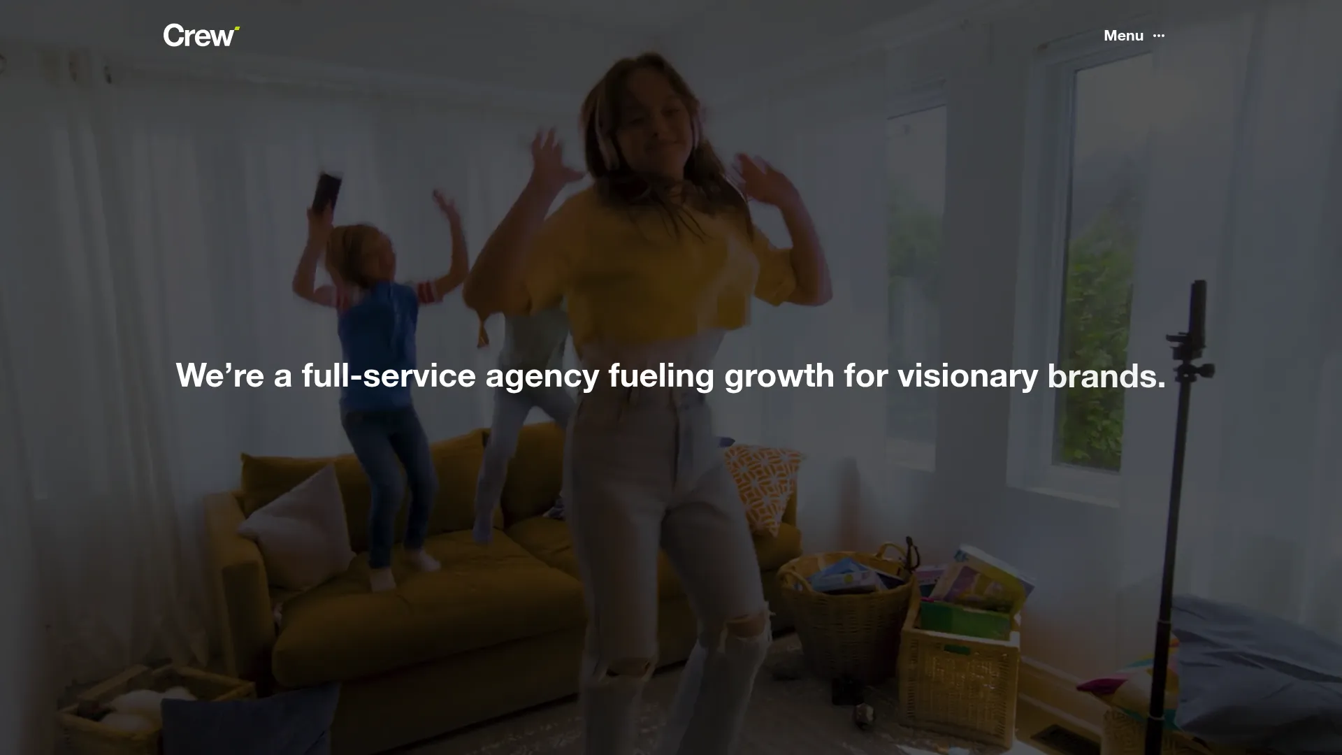 screenshot of crewmarketingpartners.com