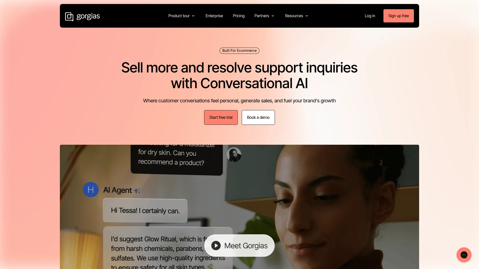 Gorgias ecommerce customer support platform