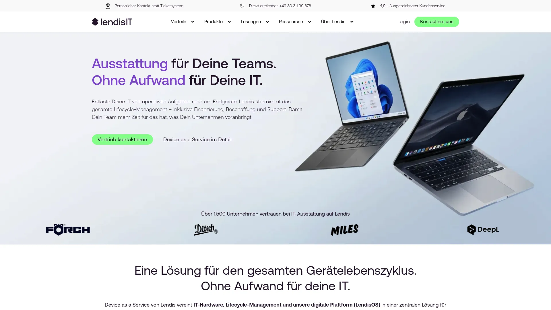 Lendis sustainable equipment rental platform