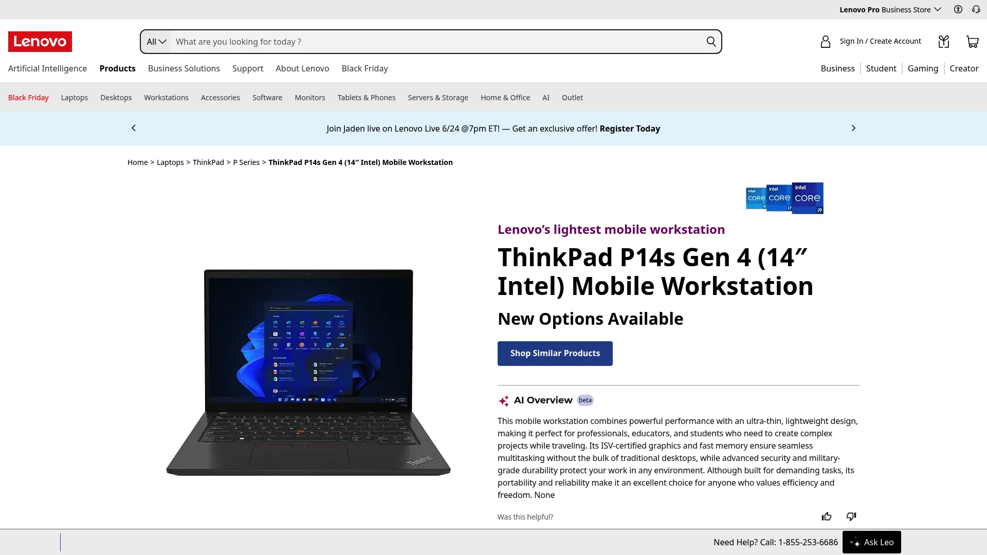 Lenovo ThinkPad X1 Carbon Gen 12 laptop