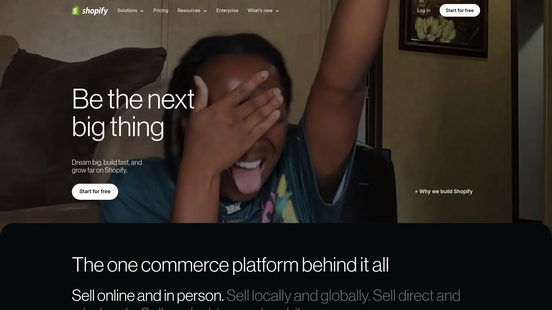 Shopify e-commerce dashboard