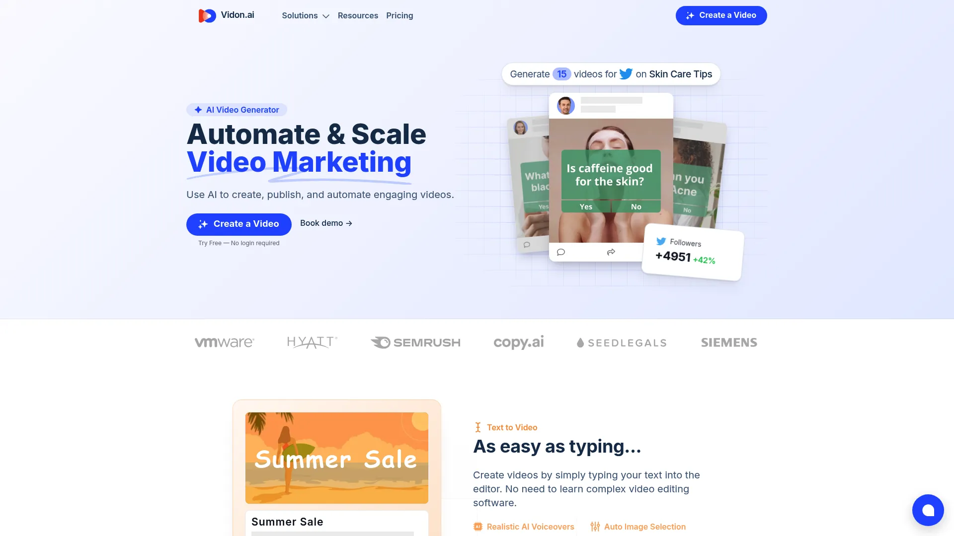 Vidon.ai narrative storytelling video platform