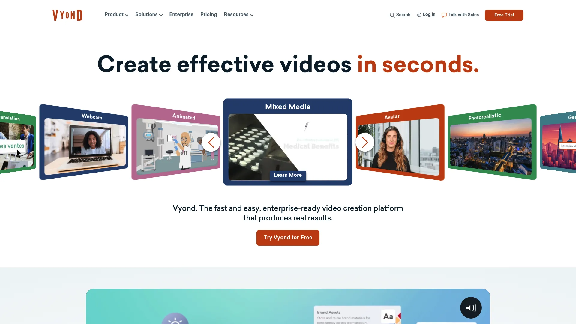 Vyond animated business video creation platform